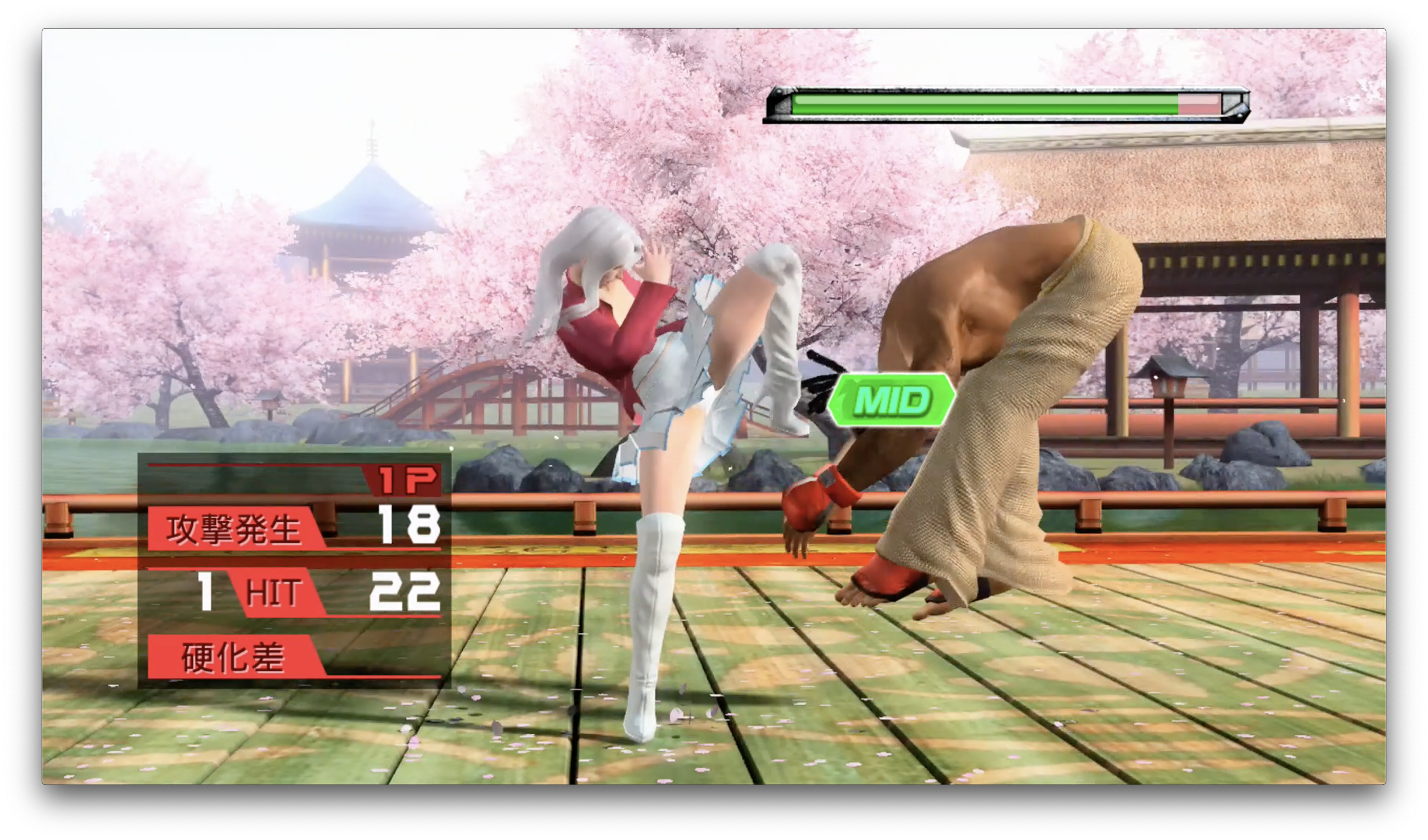 コンボ ハイアングルニーキック Bsk